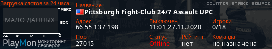 баннер для сервера css. Pittsburgh Fight-Club 24/7 Assault UPC