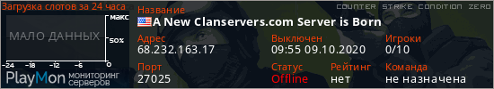 баннер для сервера cz. A New Clanservers.com Server is Born