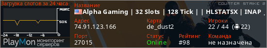 баннер для сервера cs2. Alpha Gaming | 32 Slots | 128 Tick | | HLSTATSX | INAP | Recrui