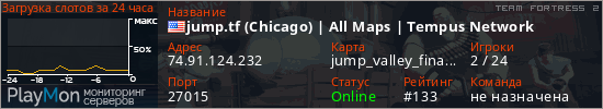 баннер для сервера tf2. jump.tf (Chicago) | All Maps | Tempus Network