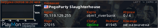 баннер для сервера l4d2. PogoParty Slaughterhouse