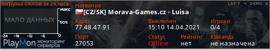 баннер для сервера l4d2. [CZ/SK] Morava-Games.cz - Luisa