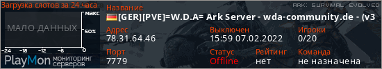 баннер для сервера ark. [GER][PVE]=W.D.A= Ark Server - wda-community.de - (v336.3)