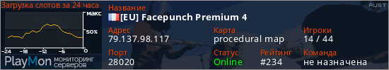 баннер для сервера rust. [EU] Facepunch Premium 4