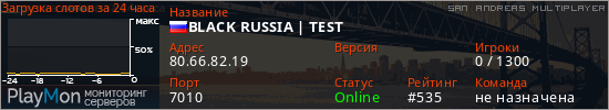 баннер для сервера samp. BLACK RUSSIA | TEST