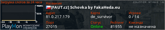 баннер для сервера cs. [FAUT.cz] Schovka by FakaHeda.eu