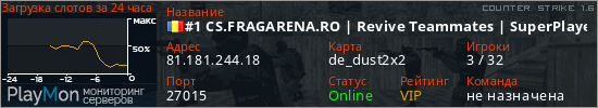 баннер для сервера cs. #1 CS.FRAGARENA.RO | Revive Teammates | SuperPlayers | Knives