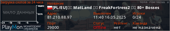 баннер для сервера tf2. [PL/EU]▮▮ MatLand ▮▮ FreakFortress2 ▮▮ 80+ Bosses