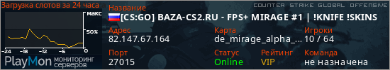 баннер для сервера csgo. [CS:GO] BAZA-CS2.RU - FPS+ MIRAGE #1 | !KNIFE !SKINS