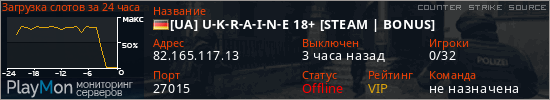 баннер для сервера css. [UA] U-K-R-A-I-N-E 18+ [STEAM | BONUS]