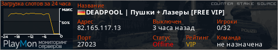 баннер для сервера css. DEADPOOL | Пушки + Лазеры [FREE VIP]