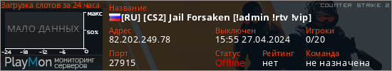 баннер для сервера cs2. [RU] [CS2] Jail Forsaken [!admin !rtv !vip]