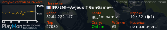 баннер для сервера cz. [FR/EN]-=AvJeux # GunGame=-