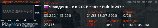 баннер для сервера cs. •Рожденные в СССР • 18+ • Public 247 •
