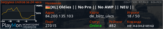 баннер для сервера css. [XL] Oldies || No Pro || No AWP || NEU ||