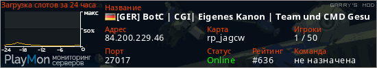 баннер для сервера garrysmod. [GER] BotC | CGI| Eigenes Kanon | Team und CMD Gesucht