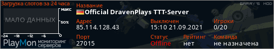 баннер для сервера garrysmod. Official DravenPlays TTT-Server