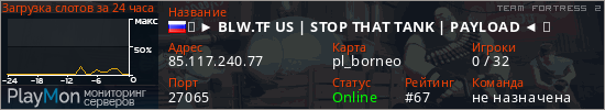 баннер для сервера tf2. ⤳ ► BLW.TF US | STOP THAT TANK | PAYLOAD ◄ ⬿