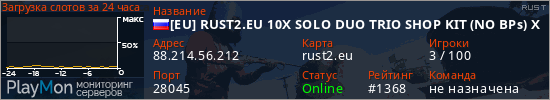 баннер для сервера rust. [EU] RUST2.EU 10X SOLO DUO TRIO SHOP KIT (NO BPs) X10