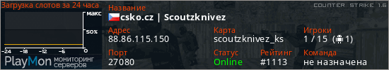 баннер для сервера cs. csko.cz | Scoutzknivez