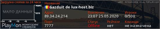 баннер для сервера samp. Gazduit de lux-host.biz