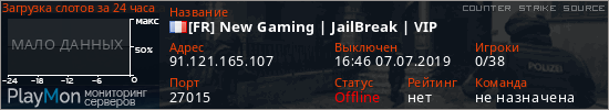 баннер для сервера css. [FR] New Gaming | JailBreak | VIP