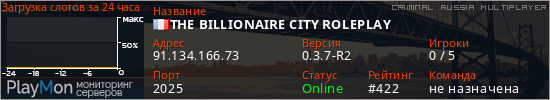 баннер для сервера crmp. THE BILLIONAIRE CITY ROLEPLAY
