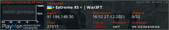 баннер для сервера cs. > Extreme #3 < | War3FT