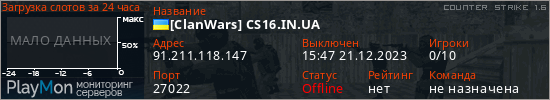 баннер для сервера cs. [ClanWars] CS16.IN.UA