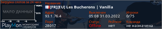 баннер для сервера rust. [FR][EU] Les Bucherons | Vanilla