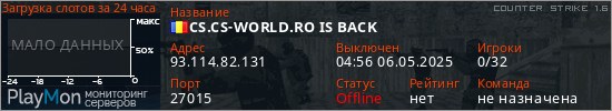 баннер для сервера cs. CS.CS-WORLD.RO IS BACK