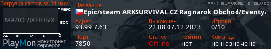 баннер для сервера ark. Epic/steam ARKSURVIVAL.CZ Ragnarok Obchod/Eventy/Pluginy - (v35