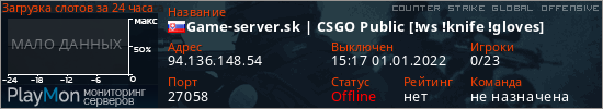 баннер для сервера csgo. Game-server.sk | CSGO Public [!ws !knife !gloves]