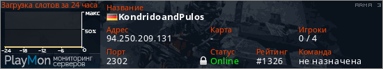 баннер для сервера arma3. KondridoandPulos