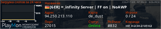 баннер для сервера css. [GER] ∞_infinity Server | FF on | NoAWP