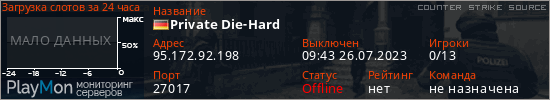 баннер для сервера css. Private Die-Hard