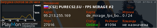 баннер для сервера cs2. [CS2] PURECS2.SU - FPS MIRAGE #2