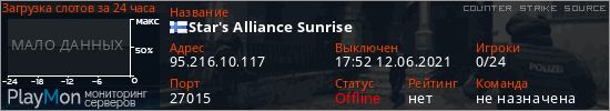 баннер для сервера css. Star's Alliance Sunrise