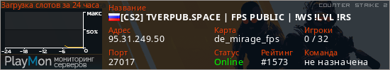 баннер для сервера cs2. [CS2] TVERPUB.SPACE | FPS PUBLIC | !WS !LVL !RS